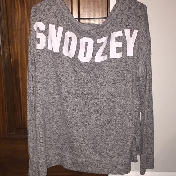 grey pink long sleeve shirt - Picture 2 of 2